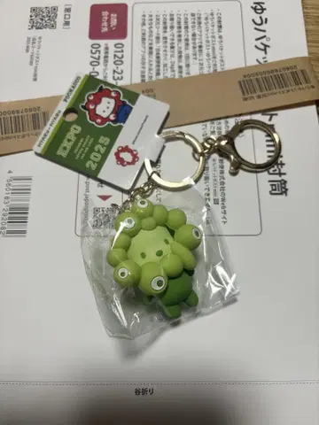 간사이 만박 포차코 최애 컬러 입체 키링 나리키리 미야쿠미야쿠