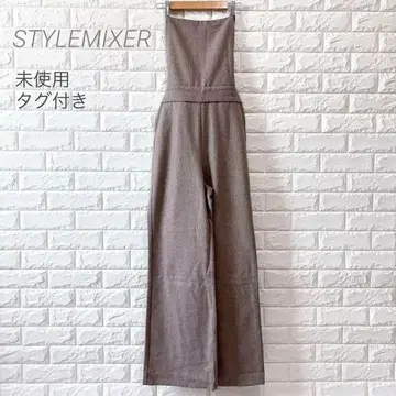 [미사용 새상품] STYLEMIXER 믹스 트위드 살로펫 S 베이지