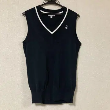혼마 네이비 V넥 베스트
