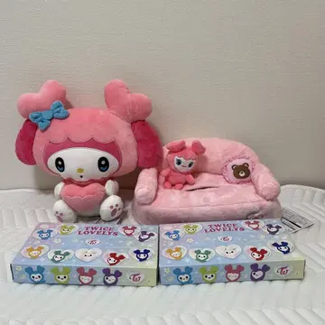 TWICE GIGO 모블리 마이멜로디 봉제 인형 티슈 커버
