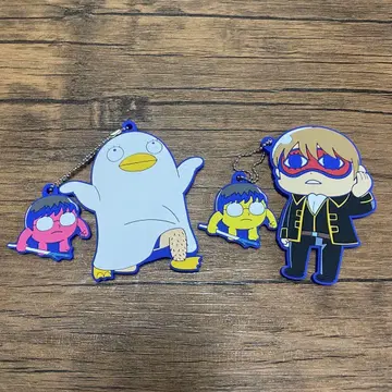 은혼 오오카와 부쿠부 콜라보 러버 스트랩 오키타 소고 엘리자베스