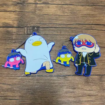 은혼 오오카와 부쿠부 콜라보 러버 마스코트 오키타 소고 엘리자베스 신파치