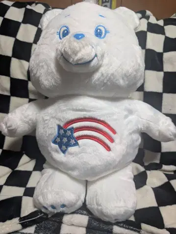 케어베어 화이트 반짝반짝 BIG 봉제 인형