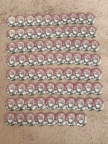 크로노바 아마무 레무 Antitype 캔뱃지 x 78