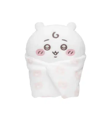 치이카와 Chiikawa 베이비 아기 싸개 봉제 인형 (치이카와)