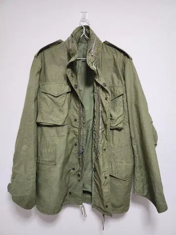 US.ARMY M-65 연대 미상 필드 자켓 밀리터리 자켓
