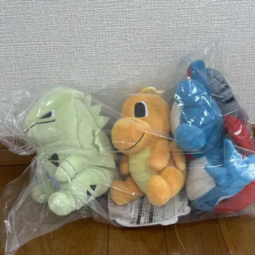 [ 새상품 ] 포켓몬 3개 세트 카이류 뱅기라스 만다 포켓몬 센터