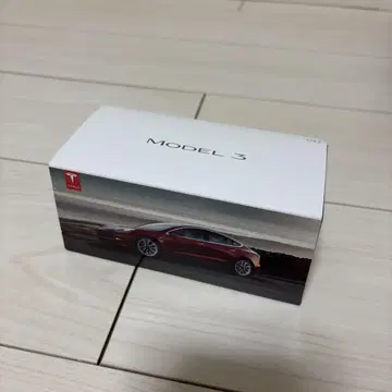 테슬라 MODEL3 1/43 스케일 모델 빨간색