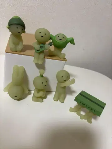 다양한 스미스키 7체 세트