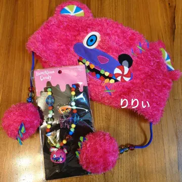 USJ 하미곰 캔디 봉제 인형 햇 액세서리 세트