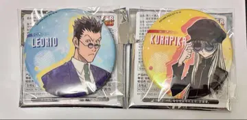 HUNTER x HUNTER 수채화 트레이딩 캔뱃지 크라피카 레오리오