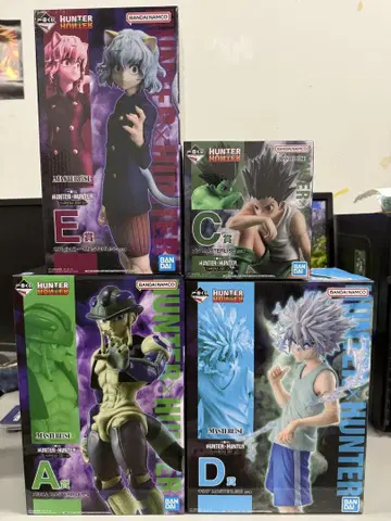제일복권 HUNTER x HUNTER 피규어 4세트 하위상 포함