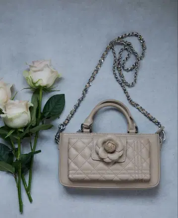 riu Rose phone bag 베이지
