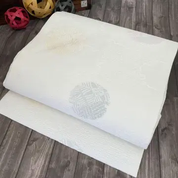 여름의 9촌 니시진 비단 완성품 순수 실크 나고야 오비 새상품