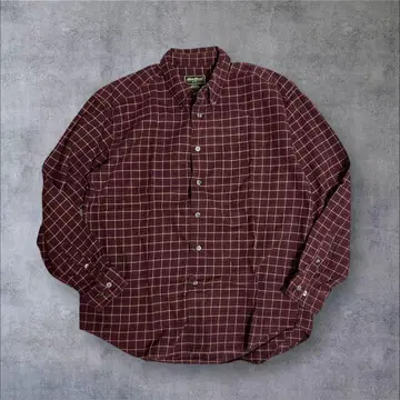 Eddie Bauer 에디 바우어 체크 셔츠 구제 의류 플란넬