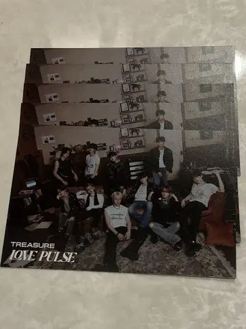 TREASURE LOVE PULSE 시리얼 코드 포함 엽서