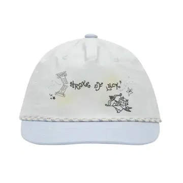 TYPESERVICE 스트랩 트리밍 그래픽 캡