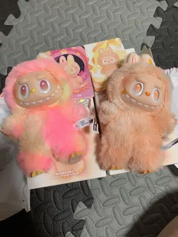 몬스터풍 봉제 인형 2개 세트