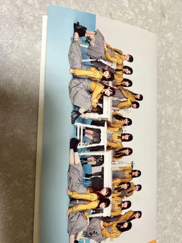 히나타자카 사진 포켓 부착