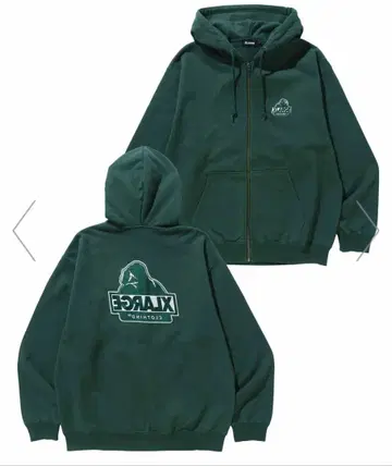 XLARGE 집업 후드티