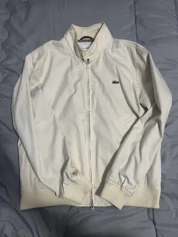 LACOSTE 스윙탑 해링턴 자켓 아이보리