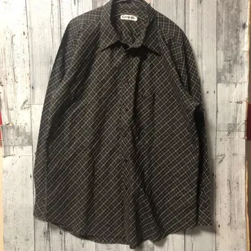 란셀 Lancel 자수 로고 긴팔 셔츠 LL brennet