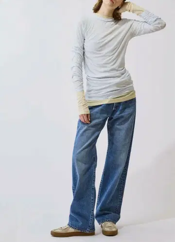 더 신존 시어 롱 티 SHEER LONG TEE