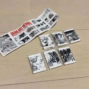 AKIRA art of wall 가챠 2종류
