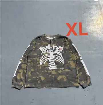 Bone Henry Neck Thermal L/S Tee