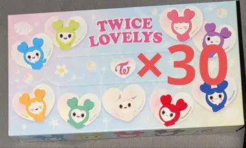 TWICE gigo 티슈 30 상자 세트