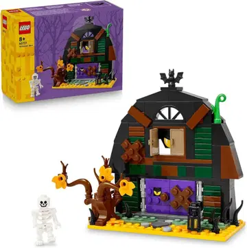 미개봉 새상품 LEGO 40721 할로윈 헛간 스켈레톤 미니 피규어 포함