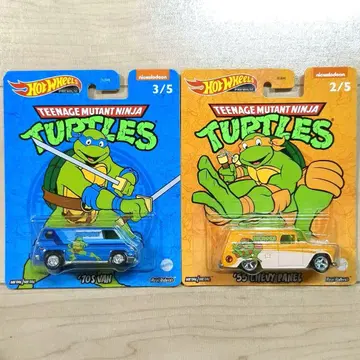 핫휠 터틀즈 '70s 밴 & '55 셰비 패널