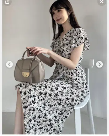 프레이 아이디 카슈쿨 프린트 원피스
