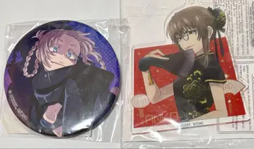 다가시카시 세가 럭키 쿠지 캔뱃지 키링 나즈나 우구이스 안코