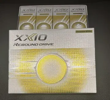 골프공 XXIO REBOUND DRIVE 프리미엄 화이트