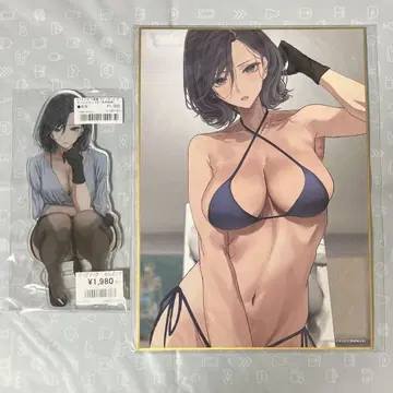 케소시로 미술 교사 아크릴 스탠드 색지