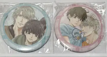 SUPER LOVERS 제비뽑기당 캔뱃지 스파라바 2종 세트
