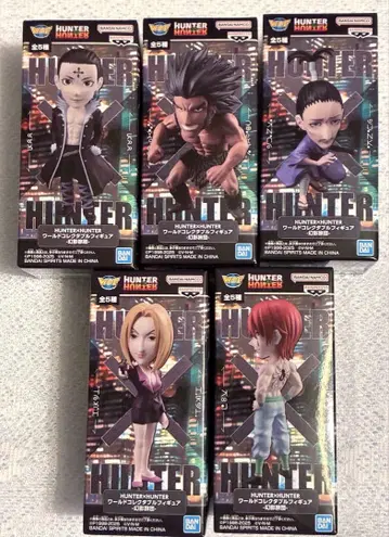 HUNTER x HUNTER 월드 컬렉터블 피규어 환영여단 5개