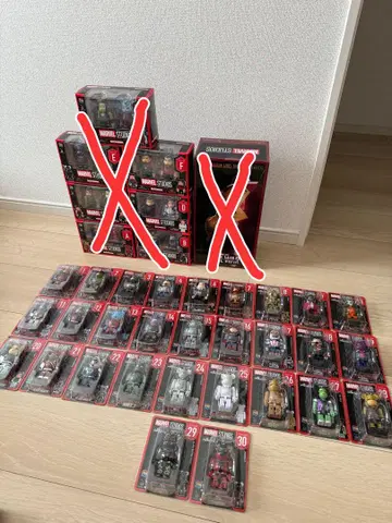 MARVEL 베어브릭 아이언맨 Happy 복권 100%