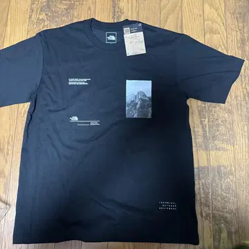 THE NORTHFACE 블랙 T셔츠