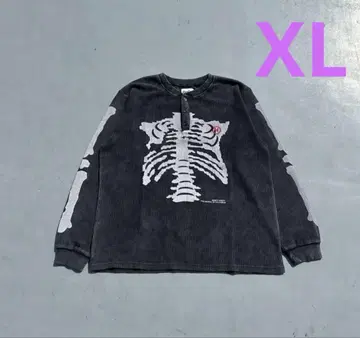 9090 Bone Henry Neck Thermal L/S Tee