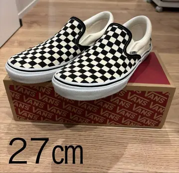 vans 슬립온 체커 패턴 US9