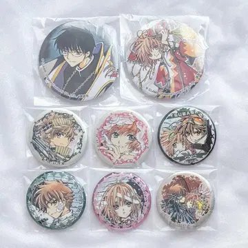 CLAMP 츠바사 사쿠라 샤오랑 세이시로 캔뱃지