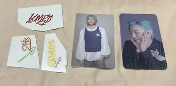 G-DRAGON 타투 씰, 트레이딩 카드 세트