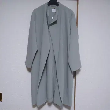 URBAN RESEARCH DOORS 더블 크로스 가운 코트 민트
