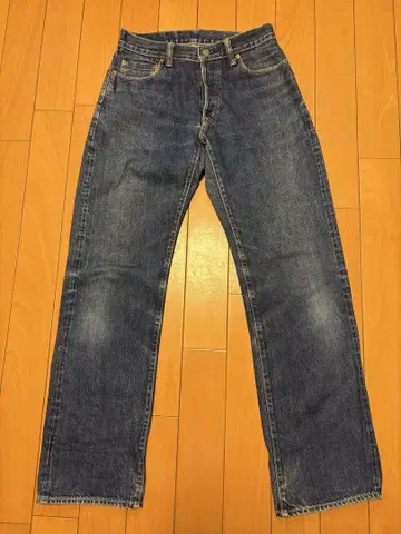 BLUE BLUE HRM 스트레이트 데님 W32 할리우드 런치 마켓