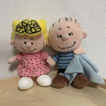 SNOOPY 스누피 봉제 인형 2체 세트
