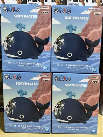 원피스 라분 빅 SOFVIMATES 피규어 4개 세트