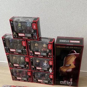 MARVEL 베어브릭 아이언맨 Happy 복권 400%