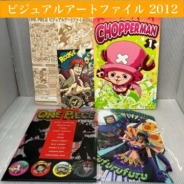 원피스 ONE PIECE 비주얼 아트 파일 2012